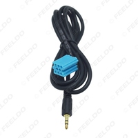 Adaptador de cable de entrada auxiliar de Audio estéreo hembra de 3,5mm para VW Golf Passat B5 Bora Polo Blaupunkt