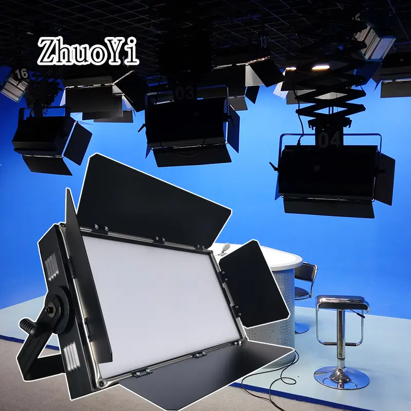 Nhiếp ảnh gia chuyên nghiệp studio ảnh ánh sáng 200W 3200K-5600K bi-màu cao CRI âm thanh video yên tĩnh LED bảng điều chỉnh ánh sáng