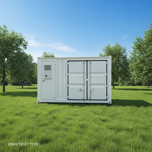 Système de stockage d'énergie en conteneur de 500 kW 1 MWh, batterie LiFePO4, 20 pieds, 40 pieds, BESS pour centrale solaire - Product Image 1