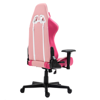 Chaise de massage d'usine Chaise de bureau d'ordinateur de jeu rose Racing Office Chaise de jeu pivotante de style ergonomique
