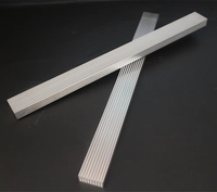 Lote de disipador de calor de aluminio LED de alta potencia 300mm * 25mm * 12mm para diodos emisores LED de 1W,3W,5W