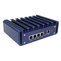 BKHD sin MOQ para Color/caja/placa base personalizada sin ventilador J4125 N5105 N100 N150 N200 I3 N300 N305 N355 enrutador Mini PC Proxmox