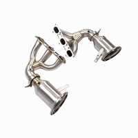 Downpipe de course en acier inoxydable 304 de haute qualité pour Porsche 911 992 992.1 992.2 GT3 RS 4.0 (2017) – Améliore la réponse de l'accélérateur