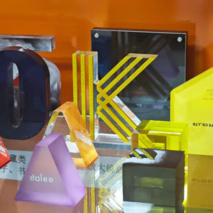 1/2 "Trophée Acrylique Épais LaserCut Impression Couleur Arts Culture <span class=keywords><strong>Film</strong></span> Festivals Prix - Product Image 3