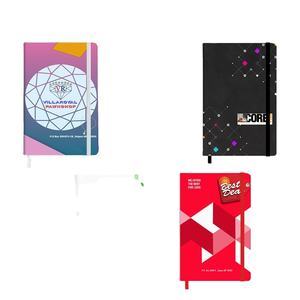 Libreta de Cuero PU Personalizada al por Mayor, A5 con Correa Elástica, Diario, Cuaderno con Logotipo de Marca Impreso - Product Image 5