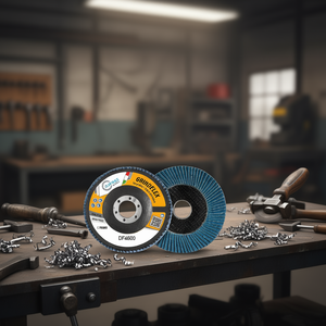 Disque à lamelles Fervi Grindflex 115 mm, abrasif sans fer pour le meulage du métal - Product Image 2