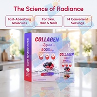 Sachets de collagène liquide aux baies mélangées, 14 bâtonnets, formule aux peptides de collagène marin pour une nutrition beauté quotidienne, fournisseur personnalisé