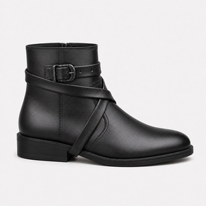 Bottes Jodhpur en cuir haute performance, chaussures d'équitation durables et confortables pour les activités équestres en écurie et en extérieur - Product Image 5