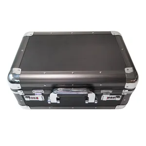 Customized Size Aluminium Carry Case Tool Suitcase Small Hard Aluminum Tool Case with Foam