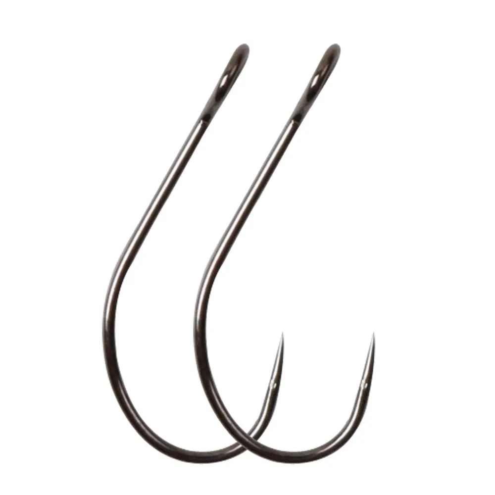 NT1000-910 High quality barb black carbon steel fishing hook