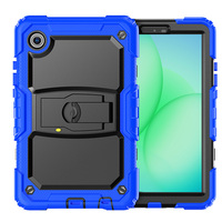 Étui hybride pour Samsung Galaxy Tab A11 SM-X130 SM-X133 SM-X135 avec support intégré à l'arrière