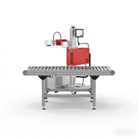Machine de marquage laser CO2/UV/fibre haute précision avec prise en charge DWG/DXF/BMP, refroidissement par eau/air pour le codage et le marquage des emballages