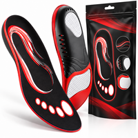 Semelles orthopédiques robustes à soutien de la voûte plantaire pour hommes et femmes, pour plus de 100 kg, idéales pour le travail, la marche et la fasciite plantaire