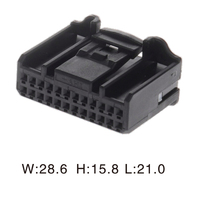 AH7245B-0.7-11 Conector de pedal de acelerador macho de 24 pines, carcasa de conector automotriz para coche