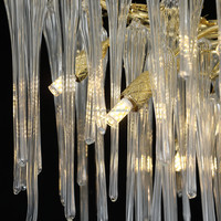 Haute qualité or lustre plafonnier intérieur maison salon arbre branche pendentif lumière