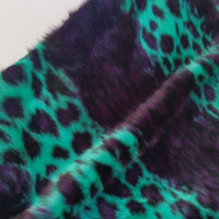 Jacquard rayé droit imprimé léopard trois couleurs vente chaude pour canapé-lit pour animaux de compagnie
