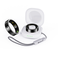 Bague Intelligente Personnalisée pour iOS/Android, Étanche, Suivi d'Activité Électronique, pour le Sport, le Sommeil et la Santé, Contrôle par Application, IA Intelligente