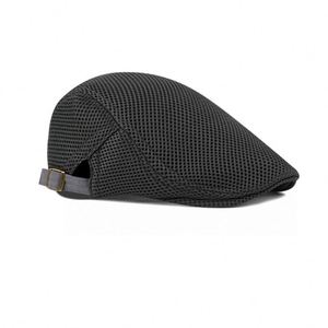 Casquettes de béret respirantes en maille pour le printemps et l'été - Product Image 1