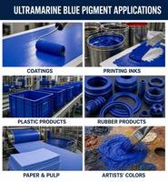 Masterbatch synthétique de qualité supérieure pour chaussures en plastique, application industrielle avec pigment bleu ultramarine de qualité professionnelle