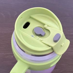 New 40oz Tumbler Stainless Steel Vacuum Car <b>Cup</b> Outdoor Portable Coffee <b>Cup</b> <b>With</b> Handle - Product Image 3