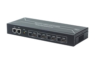 Codificador IPTV HONDAO HDH4000 Full HD1080P en Vivo para FTTH, Compatible con HLS M3U8 FFMPEG SRT, Transmisión IP de 8 Canales, Fibra Óptica de 4 Canales