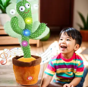 Interactief Cactus Speelgoed, Dansen, Zingen, Gloeien, Echoën Baby 'S Woorden, Heerlijke Metgezel Voor Kinderen