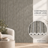 Revêtement décoratif PS facile à installer pour les murs résidentiels et les intérieurs hôteliers