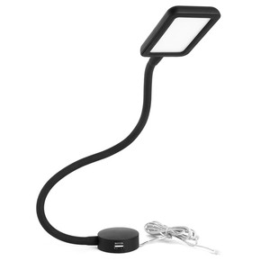 ไฟติดผนัง LED แบบยืดหยุ่น ยาง สีดำ แสงธรรมชาติ 4000k สัมผัสสวิตช์ - Product Image 1