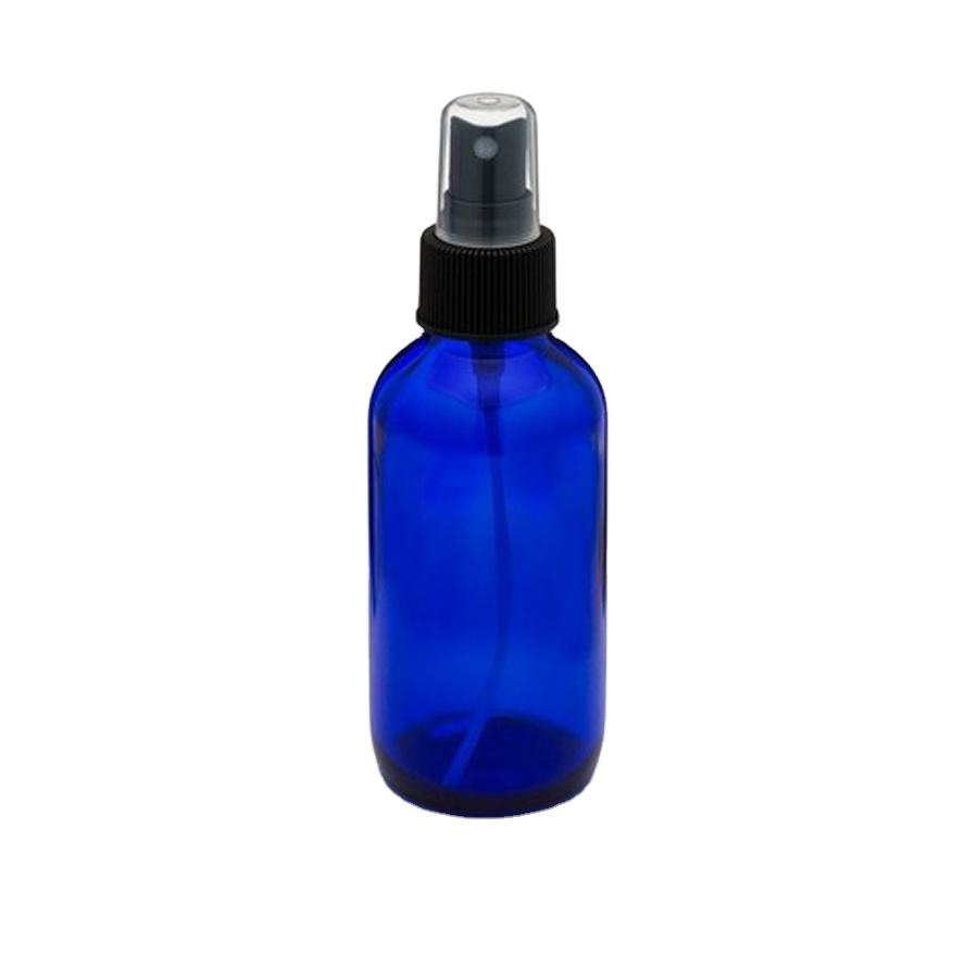 Blue spray bottle