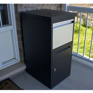 Custom Outdoor Standing Steel Parcel Drop Delivery Box Smart Parcel Post Lock Drop Box Letter Box Mailbox - Product Image 6