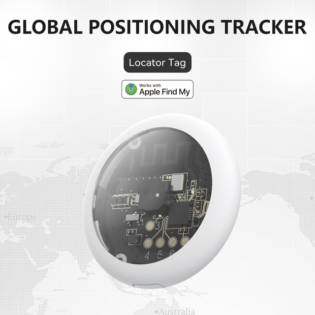 Customize for Find My Air Tag Compatible MFI Certified Anti-Lost Device Pet Tracker Waterproof Plastic IOS GPS Tracking