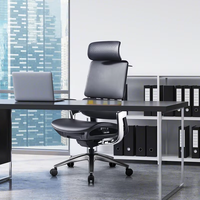 Chaise de bureau de direction moderne avec fonction pivotante, confortable, dossier haut, chaise de gérant, chaises de bureau en cuir PU, accoudoir