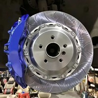 Kit de Freinage Avant Amélioré : Étrier de Frein à 6 Pistons V6, Étrier Arrière F40 à 4 Pistons 380mm pour Golf MK1 MK4 MK6 GTI MK7/7.5 MK8 R32
