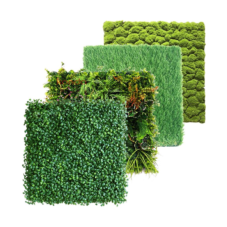 Home and Garden Decoration Moss Grass Carpet Tile Artificial Grass Mat Artificial Turf Artificial Moss Plastic Green decor