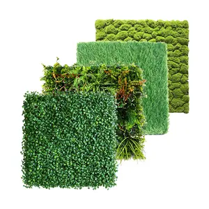 가정 및 정원 장식 이끼 잔디 카펫 타일 인공 잔디 매트 인공 잔디 인공 이끼 플라스틱 녹색 장식