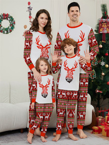 Pyjamas De Noël Famille 2025 Pyjamas De Noël Famille Avec Animaux De Compagnie Mode Imprimer Famille Pyjamas De Noël Ensembles Assortis - Product Image 5