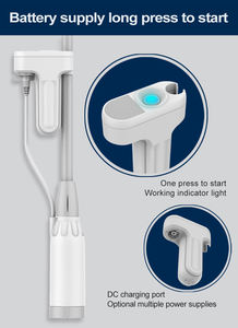 Ducha Portátil para Exteriores con Función de Encendido/Apagado y Alimentación por Batería |   Resistente al Agua IPX8, Ideal para Acampar, Playa, Jardín, Limpieza de Mascotas y Automóviles - Product Image 6