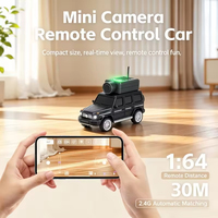 Voiture télécommandée miniature EPT 1/64 avec caméra, contrôle APP 2.4G entièrement proportionnel, véhicule de poche avec lumières, jouets avec caméra HD FPV Wi-Fi et gyroscope