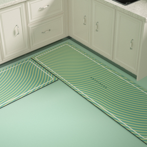 Tapis de salle de bain fin et à séchage instantané personnalisé, grand ensemble de tapis de cuisine lavable et imperméable pour l'extérieur - Product Image 4