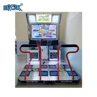 Machine d'arcade interactive à 2 joueurs Pump It up Music Rhythm Dance Revolution Garantie 1 an