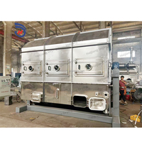 Équipement de séchage à conduction continue fourni par l'usine, sécheur à tambour rotatif à grattoir série HG pour pâte visqueuse