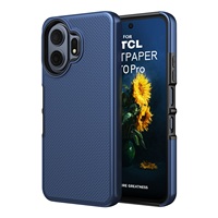 Coque arrière double couche pour TCL NxtPaper 70 Pro, ajustement parfait, silicone robuste, coins renforcés, hybride, résistante aux chocs, 2 en 1