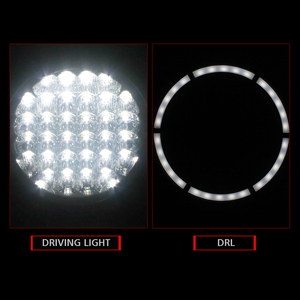 Luz Led de trabajo de alta potencia, haz de luz de carretera de 7 pulgadas, 8200Lm, para conducción de camiones, Jeep, <span class=keywords><strong>4x4</strong></span>, ATV, SUV - Product Image 4