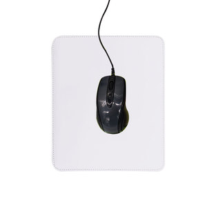 Anpassbares Logo Rechteckige Sublimations-Blanko PU-Leder Schreibtischunterlage Mauspad Rutschfestes Mauspad <span class=keywords><strong>RGB</strong></span> Gamer - Product Image 4