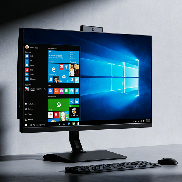 Aio Monitor Multifunctional Pc Computer Oem All in One Pc Desktop Ips Ddr4 4/6/8gb Computer All-in-one Pc