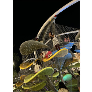 Thương Mại Ngoài Trời Leo Núi Khung Dây Tất nhiên Tùy Chỉnh Vui Chơi Giải Trí Công Viên Chơi Thiết Bị Bền Trẻ Em Phiêu Lưu Sân Chơi - Product Image 6