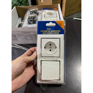 <b>USB</b> Output <b>Wall</b> <b>Socket</b> 3 Ports Double Reversed Control Intercontrol CJ72 ABS Brass Power <b>Socket</b> 3 AC Outlets Compatible US CN - Product Image 1