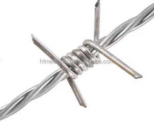 Alambre de púas tejido galvanizado en caliente con revestimiento de PVC y servicios de corte y doblado - Product Image 1