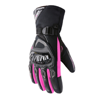 Gants de moto en cuir thermique d'hiver SUOMY pour le cyclisme, doigts entiers, respirants, imperméables, antidérapants, poignet réglable