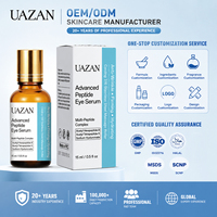 Sérum Contour des Yeux Multi-Peptides 316 avec Rouleau Rafraîchissant – Raffermissant, Liftant, Anti-Rides, Anti-Cernes, Éclat – 15ml – OEM ODM Marque Privée